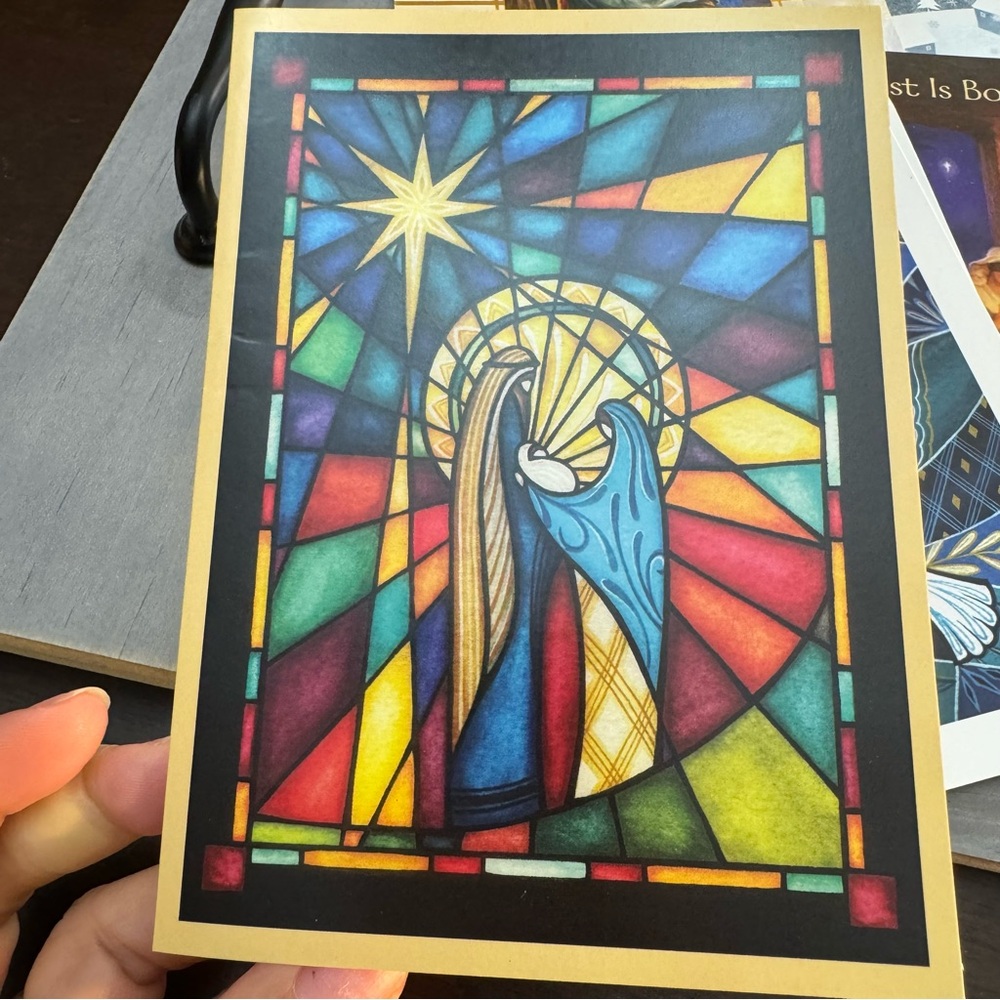 Set of 8 National Shrine of St. Jude Christmas Greeting Cards & 2 Assorted - Picture 2 of 16